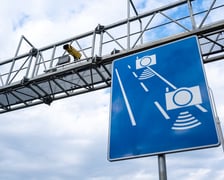 Aleja Sobieskiego i urządzenia odcinkowego pomiaru prędkości, czerwiec 2024